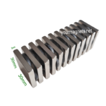 Neodymium Blockmagnet, 30mm x 30mm x 5mm, N45