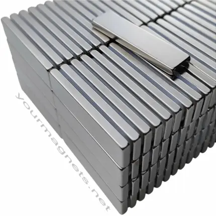 Neodymium Blockmagnet, 40mm x 10mm x 3mm, N35