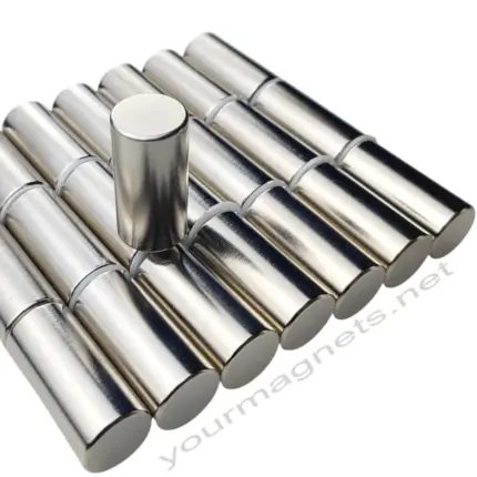 Neodymium magnet, round, 15mm diameter, 30mm height, N45