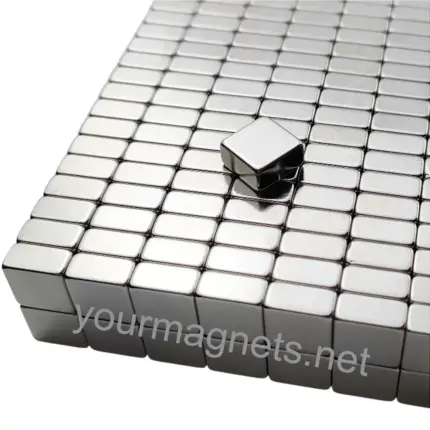 Neodymium Blockmagnet, 10mm x 10mm x 5mm, N35