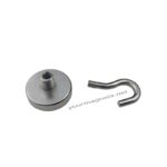 Neodymium hook magnet Ø32mm, holds approx. 30 kg