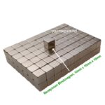Neodymium Blockmagnet, 10mm x 10mm x 10mm, N35