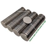 Neodymium magnet, round, 25mm diameter, 2mm height, N52