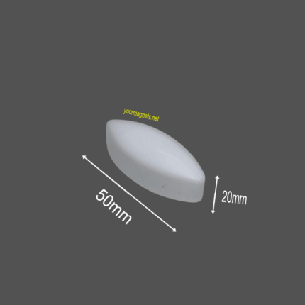 Magnetic stirrer bar 20mm x 50mm PTFE, Oval